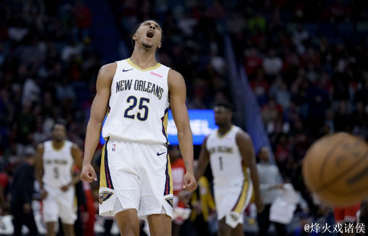 墨菲34+9小波特20+9 鹈鹕力克篮网终结连败颓势